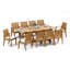 Lagos Outdoor Teak Dining Set-1617988211