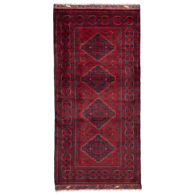 Tapis rouge Finest Khal Mohammadi 3 pi 1 po x 6 pi 7 po