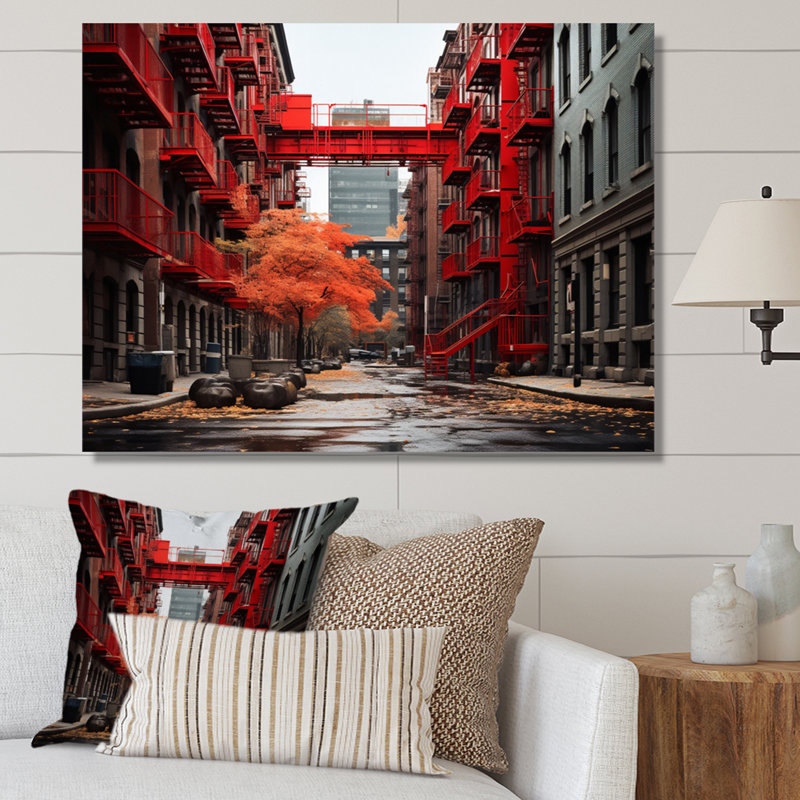 Canada Montreal Melody I - impression, H 24 po x l 32 po x P 1 po, Toile tendue