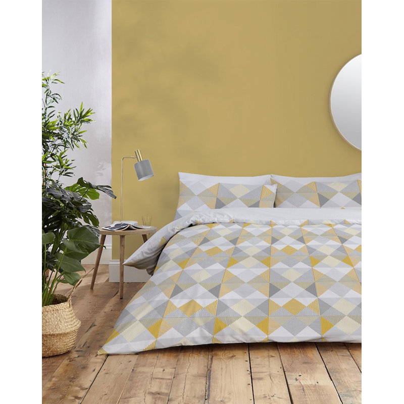Victor Grey/Yellow 300 TC, Single - 1 Pillowcase