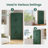 Corner Accent Cabinet with Doors and Adjustable Shelves Wine Cabinet for Living Room Dining Room-1310692152-1310692154