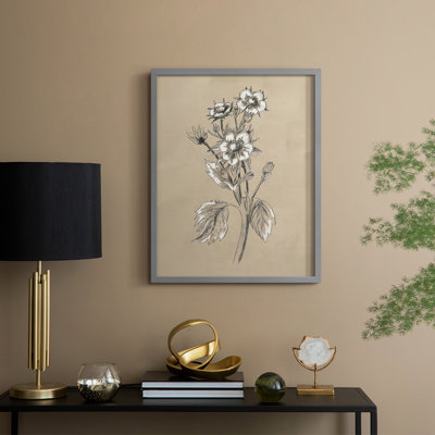 "Croquis botanique rétro I"