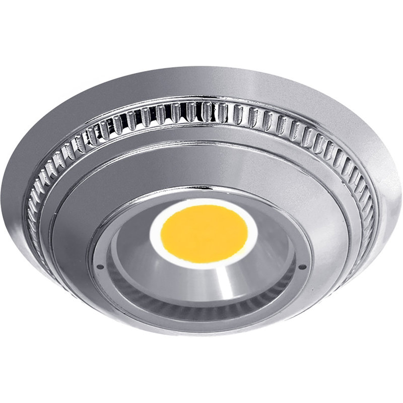 Fishel 7cm Decorative Recessed Trim, Silver