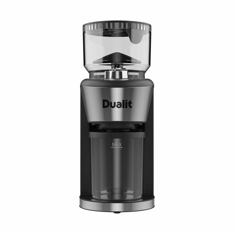 Dualit Stainless Steel Electric Conical Burr Coffee Grinder