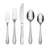 Cambridge Swirl Sand 89-Piece Flatware Set