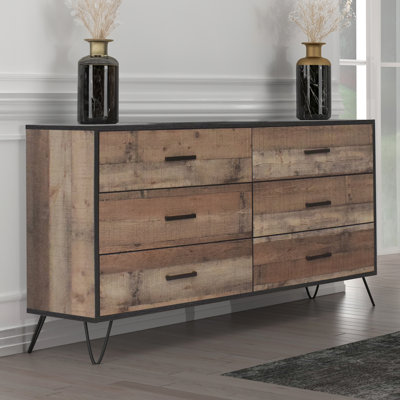 Commode 6 tiroirs Anthonio