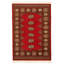 Tapis de la surface en laine rouge 2 pi 7 po x 3 pi à la main one-of-kind-noué la 2010 Bokhara