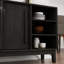 Buffet de style rustique Ã  2 portes et pieds en bois massif-1532131246