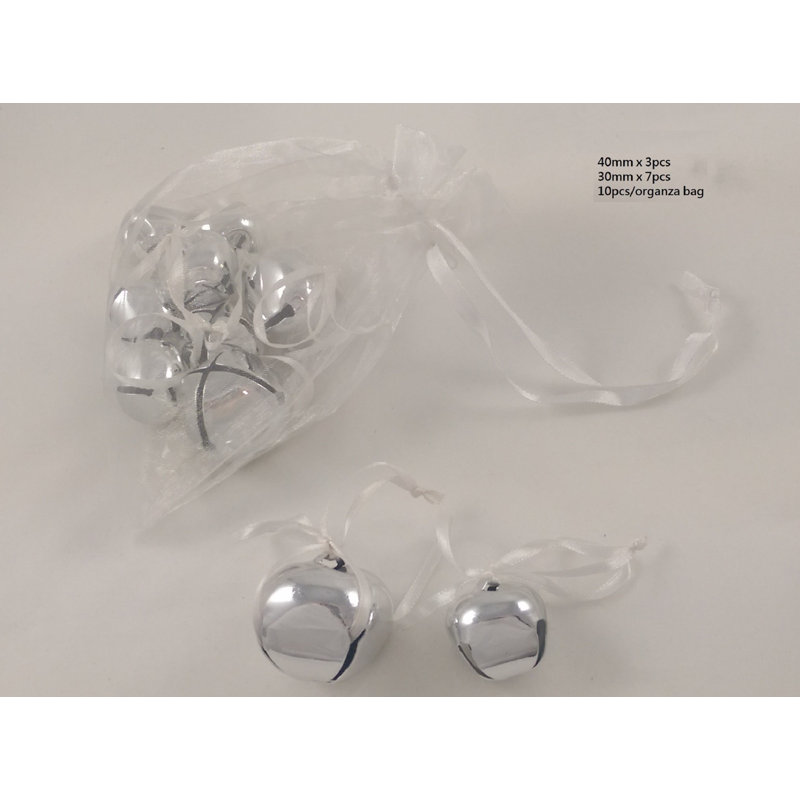 Ornement en forme de fêtes mixed jingle bell