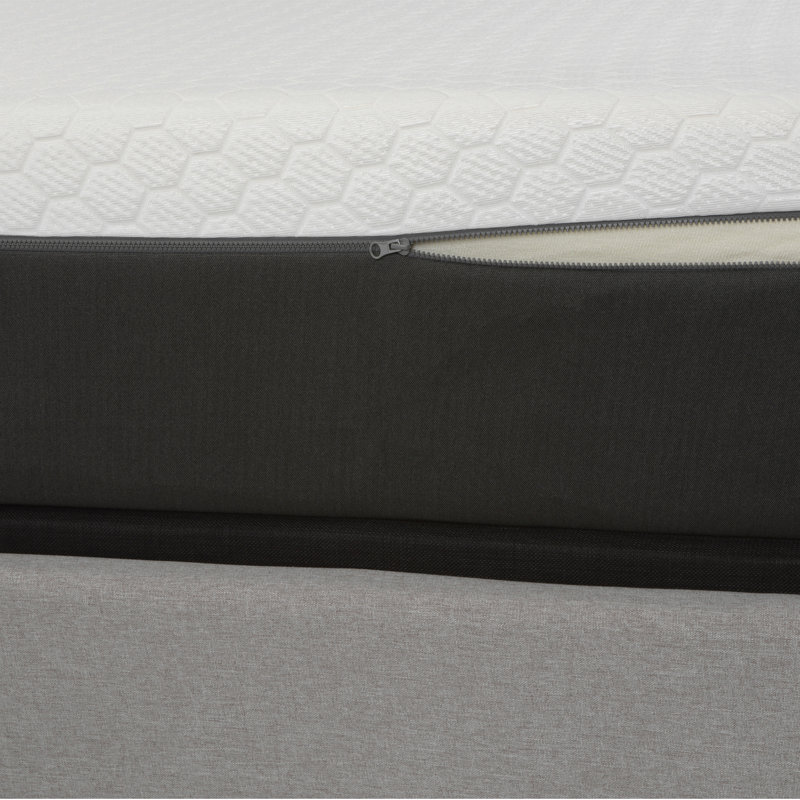 12" Zoned Comfort Regions With Cooling Cover, Gel Swirl Memory Foam And Air Grid