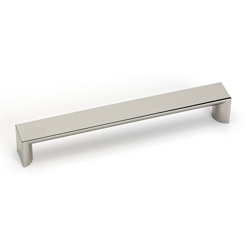 128mm Style Cents Pull, 6 3/8", Polished Chrome