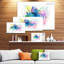 «ris aquarelle», reproduction d'art sur toile tendue-25566054
