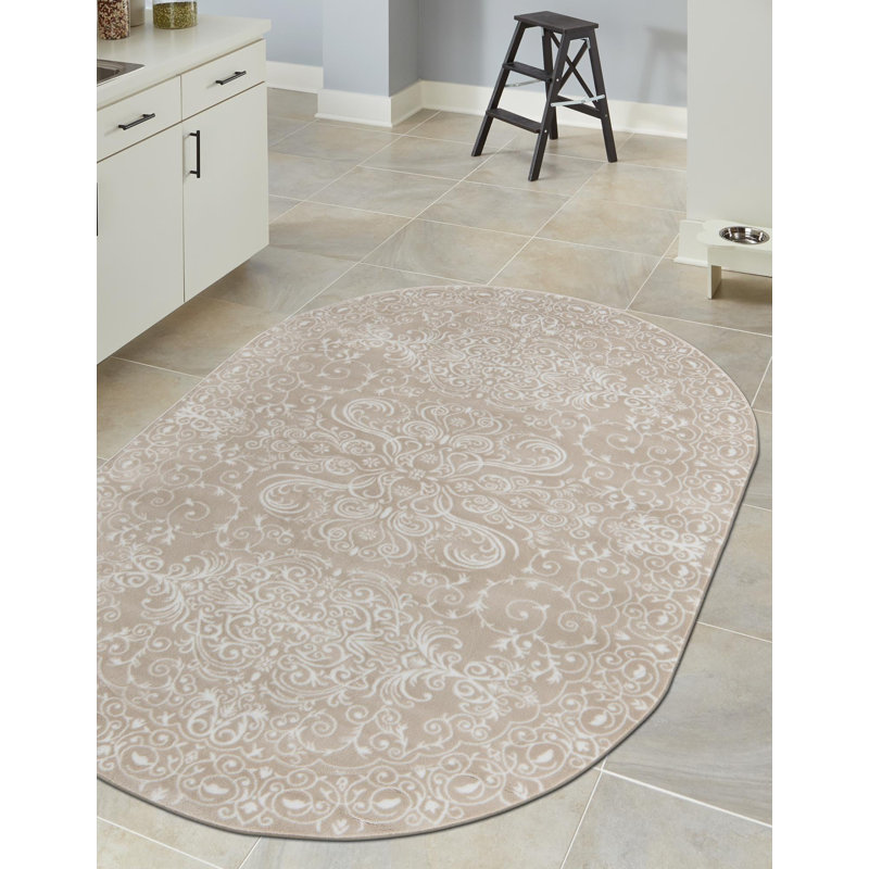 Anah Oriental Indoor Rug, Oval 4'1" x 6'1"