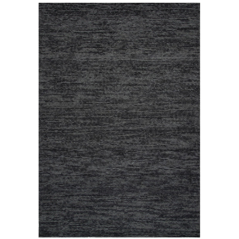 Tapis 100% laine touffeté à la main, Rectangle 7 pi 9 po x 9 pi 9 po