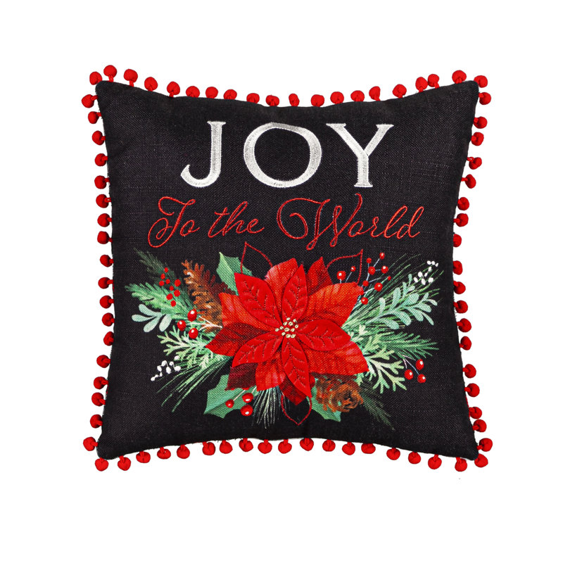 Coussin 14 "x 14" Christmas Joy