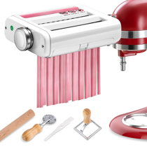 ZACME STAINLESS STEEL 3 in 1 PASTA MAKER ATTACHMENT FOR KITCHENAID