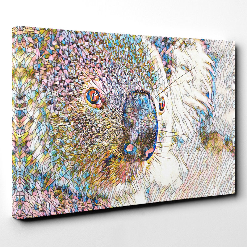 Koala Bear - Wrapped Canvas, 40cm H x 60cm W