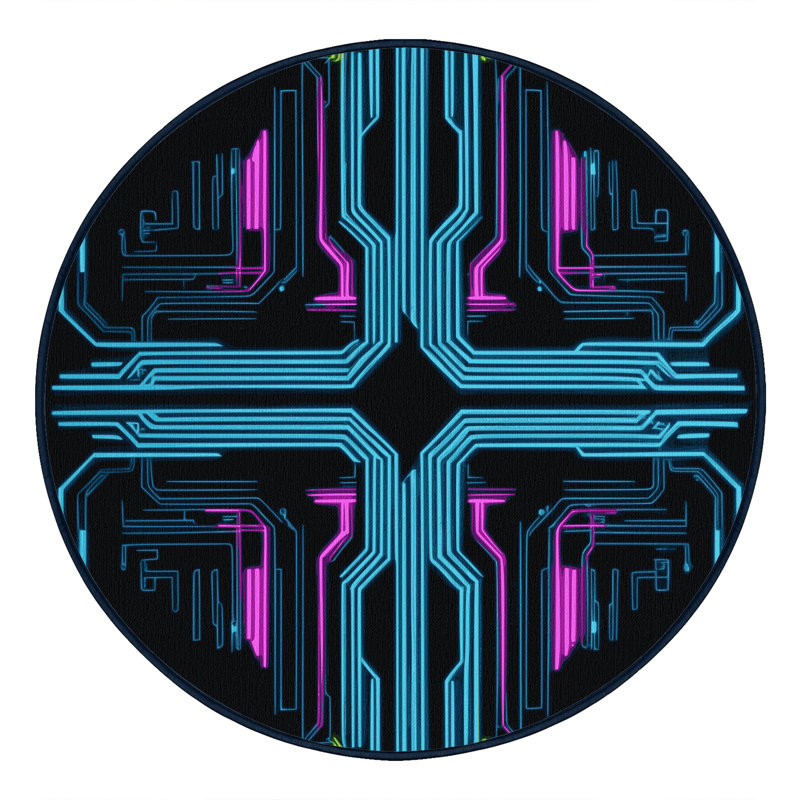 Cyber Ray Rug, Round 4'