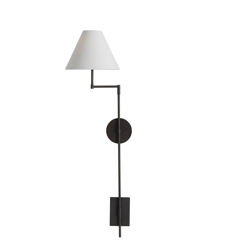 Alva Iron Swing Arm Sconce