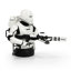 Statue figurine de premier ordre Star Wars | Buste en résine 7 pouces