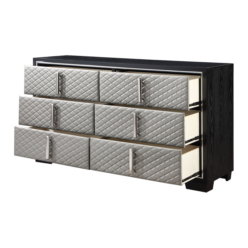 Commode 6 tiroirs Wagaman