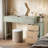 Green Makeup Vanity Table-654093309