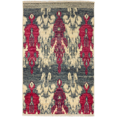 Kap One-of-a-Kind 3'11" X 6'2" 2010s Wool Area Rug in