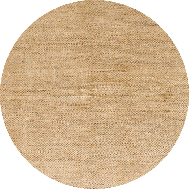 Tapis abstrait moderne 1518, Rond 7 pi