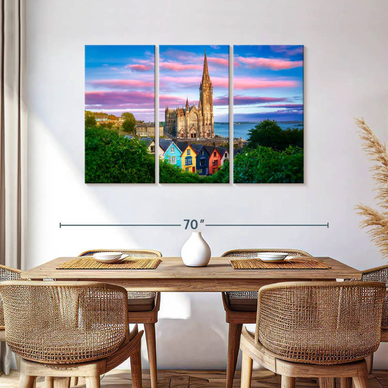 Adella Cobh Cathedral, 36" H x 57" W