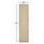 Tapis naturel / bleu Chester-268793203