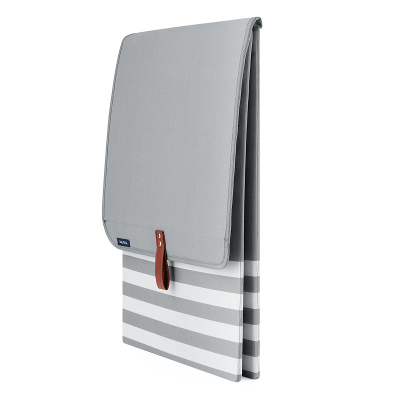 Nautica Laundry Hamper, Gray