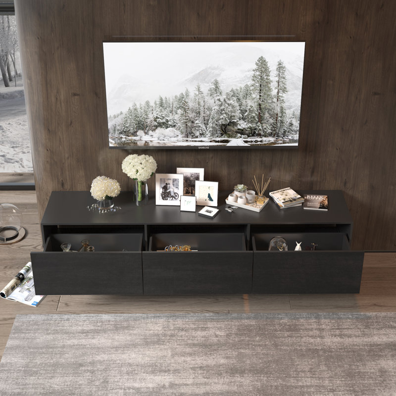 Bernadene TV Stand for TVs up to 70", Black