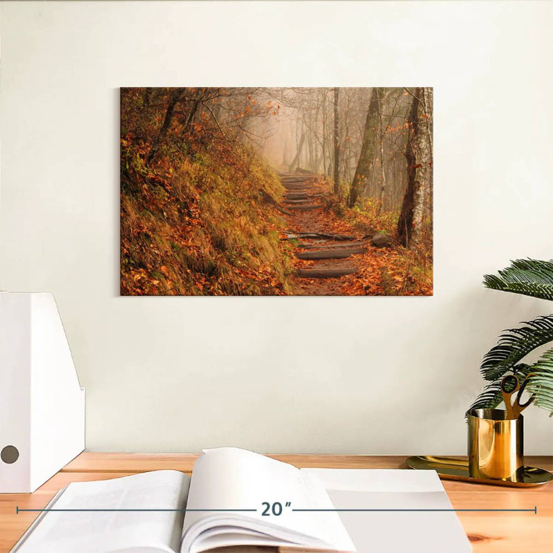 Sentier des Appalaches Alvord Misty Autumn, H 8 po x l 12 po