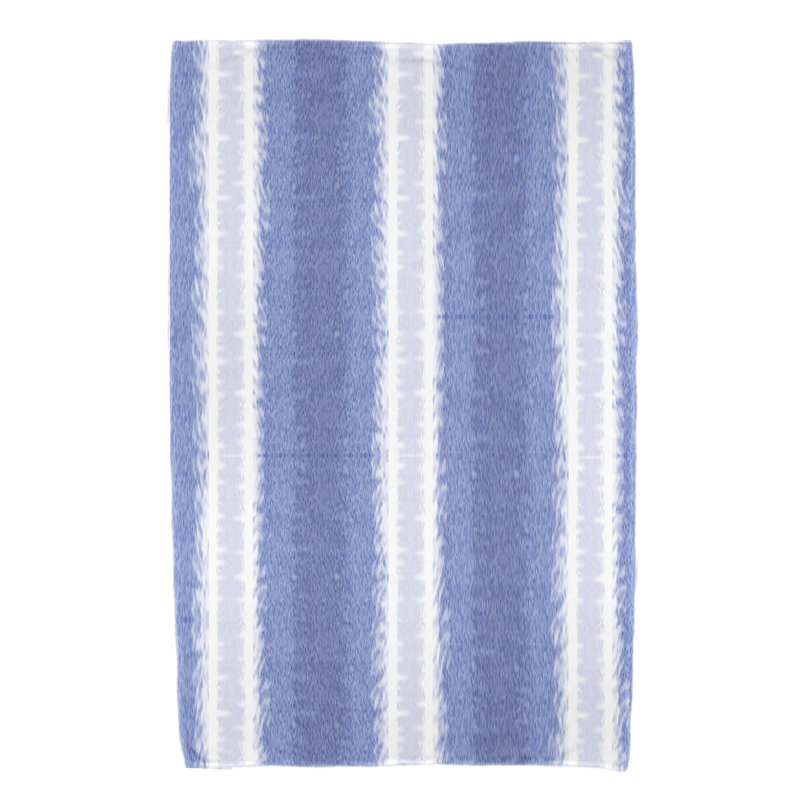 Serviette de bain Hatch Lines, Bleu