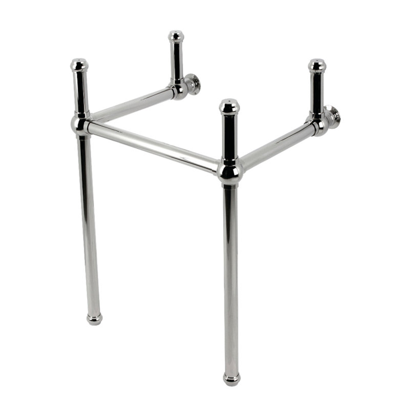 Kingston Brass Fauceture Brass Console Sink Legs, Polished Nickel