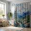 Rideau de douche 1 pièce Mountain Watercolors-248970364