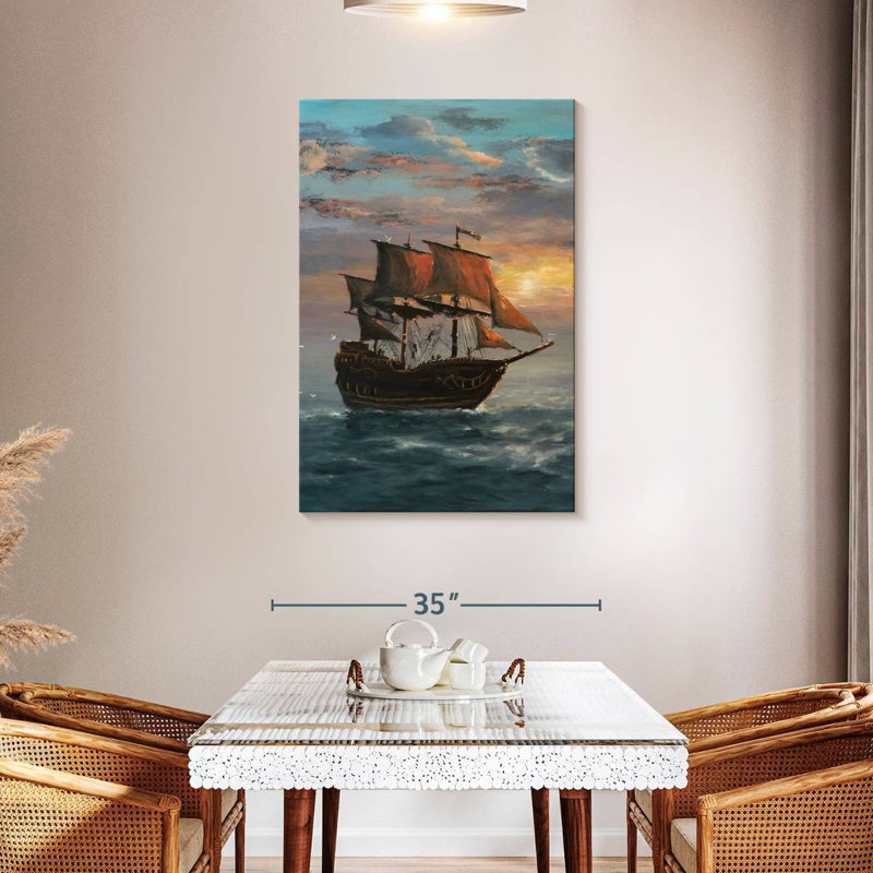 Slave Ship, 45" H x 30" W