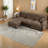 Compression Cozy Chenille Sectionals, Modern 3 Seat L Shape Home Sofa