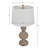 Brigands USB Table Lamp Set - Rustic Lamps with USB Charging Ports and LED Bulbs Included
