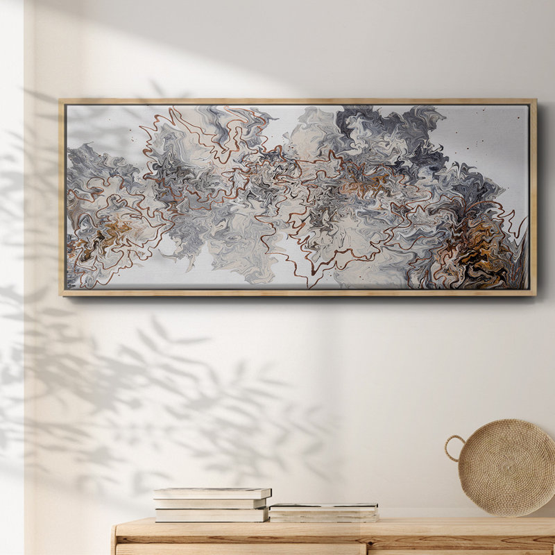 Stay on the Trail - Toile encadrée, H 20 po x l 50 po