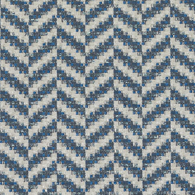 Tissu rebozo ii Laura Kirar, Saphir