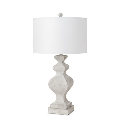 Jackir - 32" Farmhouse Table Lamp - Set of 2 -White
