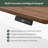 Adjustable L-Shaped Metal Base Writing Desk with Power Outlet-343860923