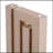 Uniquely Designed Oak Veneer Console Table With Distinctive Side Shapes, Ideal For Entryway, Hallway, And Living Room Decor-289827574