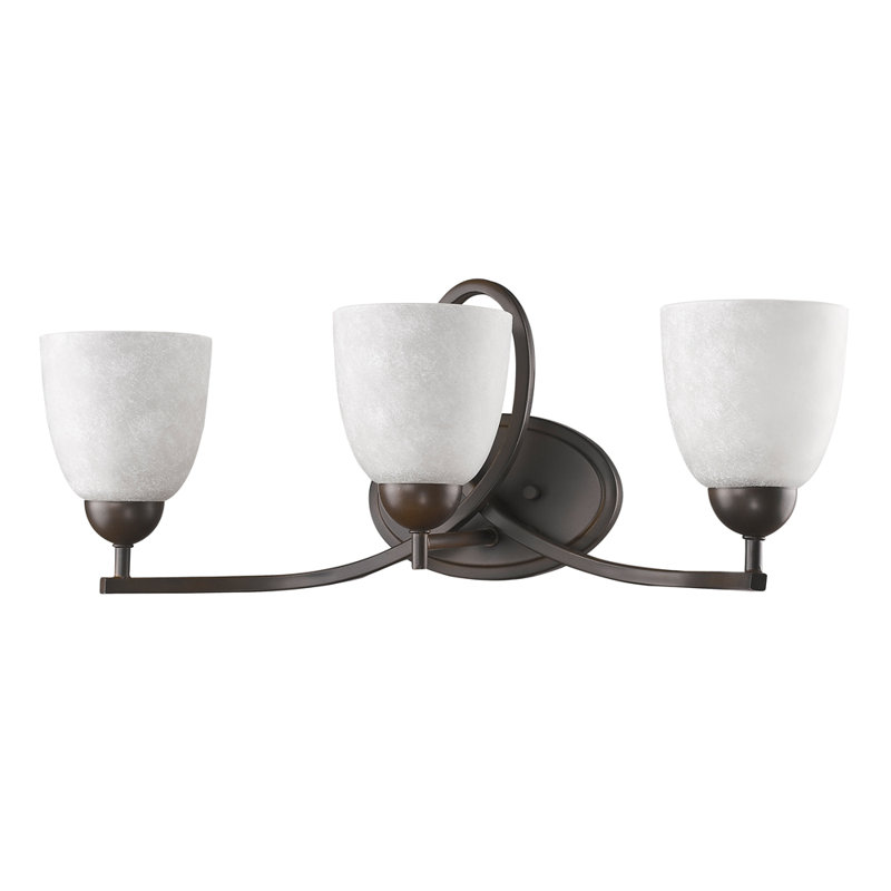 Éclairage pour meuble-lavabo 3 lumières Vannatter