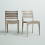 Ayvah Outdoor Stacking Dining Side Chair