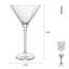 Mikasa Eloise Martini Glass Set, 8.5 Ounce