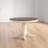 Alyssha Rubberwood Round Solid Wood Top with Solid Wood Base Dining Table-257329502