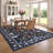 Washable Rugs Non Slip Area Rugs for Bedroom,Farmhouse Floral Carpets for Hallway,Dining Room,Bathroom,Nursery-82172141-82172130