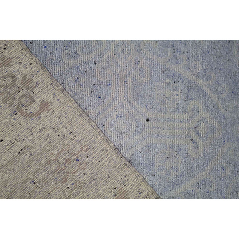 Tapis bleu foncé noué à la main de haute qualité